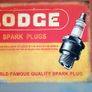Esso classic car poster Lodge spark plug large poster Image 3