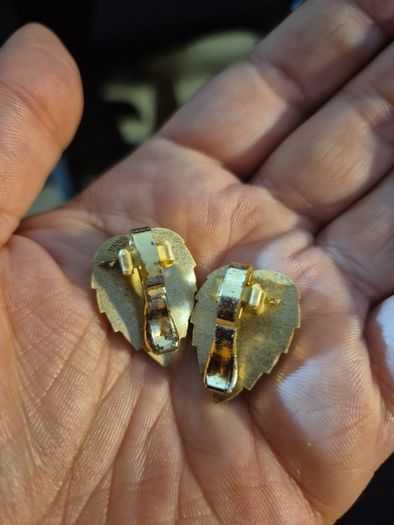 Vintage Leaf Earrings