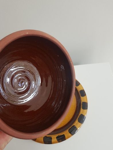 Ceramic Butter Dish, Pottery Butter Dish, Rustic Butter Keeper, Butter Crock with Lid, Lidded Butter Dish, Butter Serving Platter, Handmade