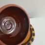 Pate dish with round cover; Cheese plate with cover; Cheese container; Butter dish; Lidded container; Handmade ceramic plate with cover Image 6