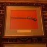 8 Vintage framed Rare Flintlock Pistols Prints Image 7