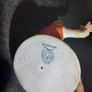 "Fear of frog" rare antique Herend figurine Image 3