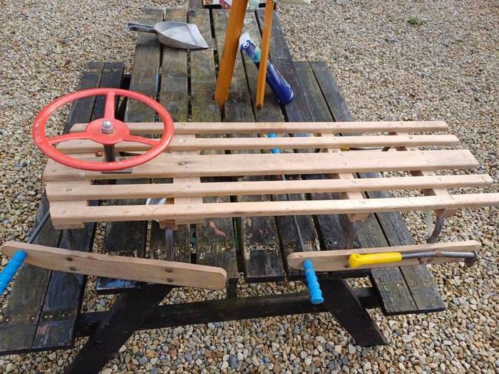 1950/60s Germina Pilot Sledge