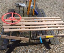 1950/60s Germina Pilot Sledge