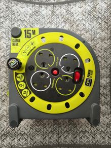 Brand New Masterplug 15m Pro XT Case Cable Reel