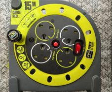 Brand New Masterplug 15m Pro XT Case Cable Reel