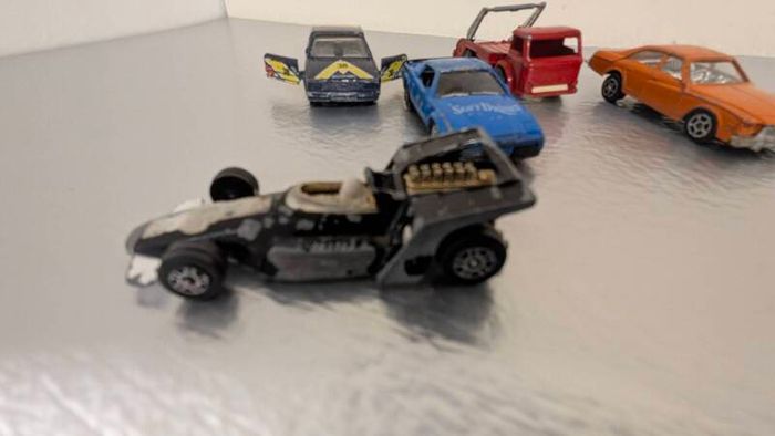 vintage model corgi cars