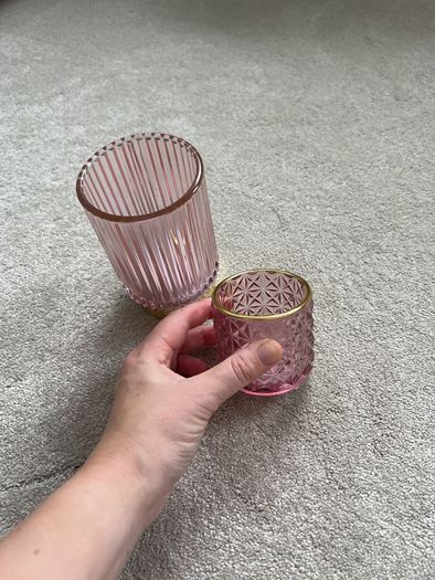 candle holders x 2