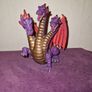 ELC Tower of Doom Three headed purple Dragon Image 3