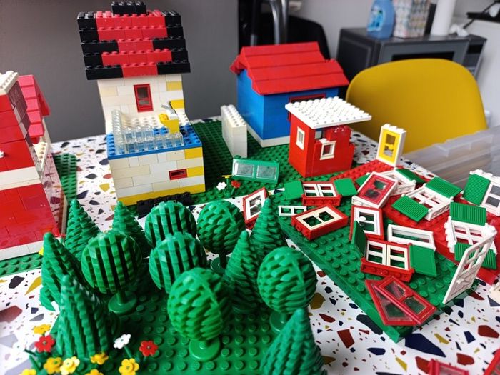 Large Vintage Lego Job Lot Bundle Bulk 70s 80s Rare