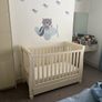 Baby more cot/Toddler sleigh bed Image 2
