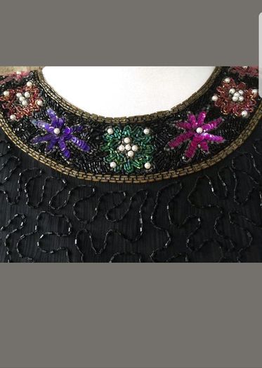 Beaded vintage top