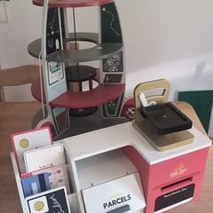 Toy Post Office and Space Tower