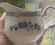 Vintage bone china milk jug.