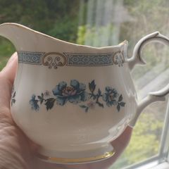 Vintage bone china milk jug.