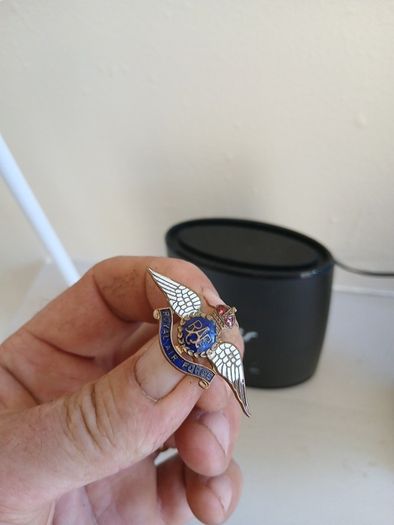 RAF sweetheart broach