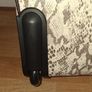 Brown 3 Piece Snake Skin Luggage Set Image 4