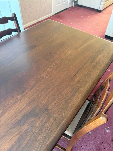 Ercol  table and 4 chairs