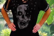 Blouse Skull Zirconia Gents