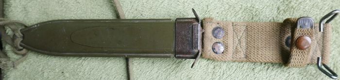 Original WWII Surplus US M4 Scabbard