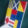 Oil on Canvas. "Nautical Flags". Image 4
