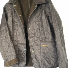 Barbour liddesdale brown quilted jacket