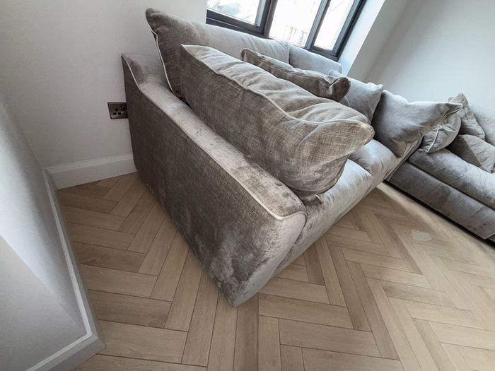 Brand New EZ Living Leo3-Seater Sofa Kairo Stone