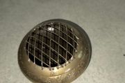 Vintage Brass Flower Frog Vase with Lid | Fragrance Flower Arrangement Pot | Trinket Bowl