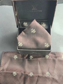 Louis Vuitton Vintage Silk Tie Set