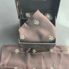 Louis Vuitton Vintage Silk Tie Set