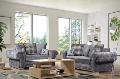 brand new high quality designer 3 + 2 suite of furniture