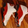 Air Jordan Retro 13 White Red Sneakers Image 7