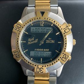 Rare Nigel Mansell Formula 1 Watch By Zeon