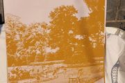 9 large sepia toned Dublin prints