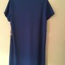 Stretch Crepe T-shirt Dress 20 New  Housecoat Beachwear Image 2