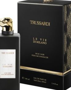 Musc Noir Perfume Enhancer Trussardi for women and men 100 ml new