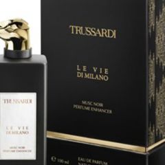 Musc Noir Perfume Enhancer Trussardi for women and men 100 ml new