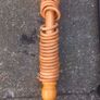 Pine Curtain Pole &.steel black pole 2.5m Image 7