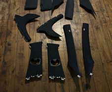 bmw e60 black interior trims