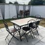 6 Seater Outdoor Table & Chairs Image 3