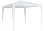 Garden Pop-up Gazebo Marquee, 2.7x2.7m-White (FREE POSTAGE)