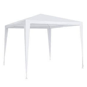 Garden Pop-up Gazebo Marquee, 2.7x2.7m-White (FREE POSTAGE)