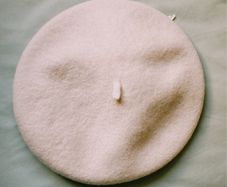 Classic Cream Wool Beret