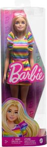 New:  Barbie with braces and rainbow dress