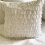 Kylie Minogue White Tassel Cushion Image 2