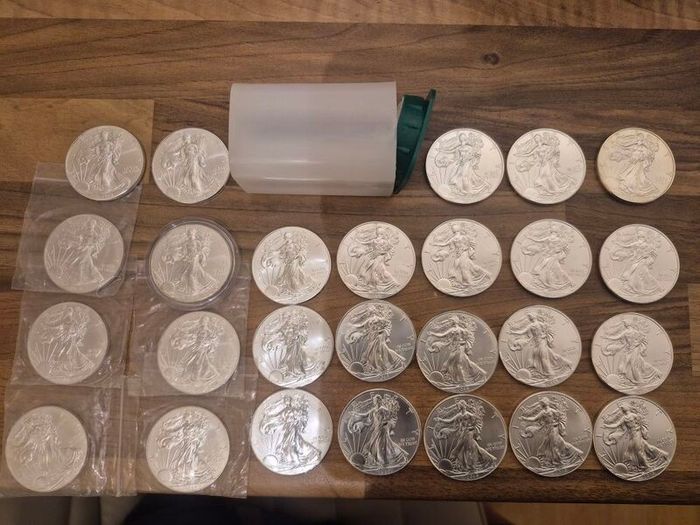 1 oz American Silver Eagle Bullion Coins