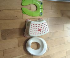 toilet training seat, travel seat, and step stool