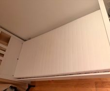 IKEA White Single Bed Frame + Mattress