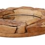 Decorative Mirror Teak 60 cm Round Image 10
