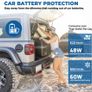 Car Fridge 12V Portable Compressor Cooler Mini Fridge Auto Freezer Caravan Truck Travel Home Camping Refrigerator Image 3